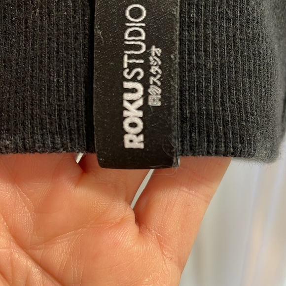 UNISEX ROKUSTUDIO Ghost Town Jason Crew Neck LONGSLEEVE SWEATSHIRT SIZE L Black - Picture 4 of 9